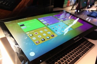 CES 2012 大屏+触控，联想多款电脑新品引领触控产品风潮